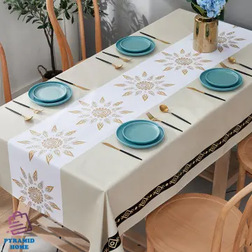 Dining Table Cloth, Heat Resistance Rectangle Table Cover, for Home