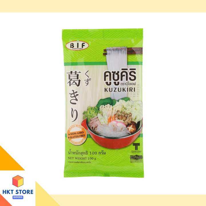 วุ้นเส้นญี่ปุ่น-คูซูคิริ-ตรา-bif-ปริมาณ-100-กรัม-พร้อมส่ง