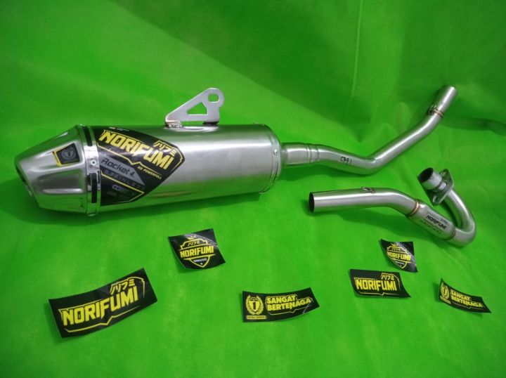 Knalpot Norifumi Rocket 4 Pnp Crf Klx Dtracker Wr155 Lazada Indonesia 6225