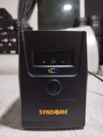 UPS เครื่องสำรองไฟมือสอง SYNDOME ECO-800 800VA320W เครื่องเปล่าไม่มีแบตเตอรี่ รับประกัน 7 วัน