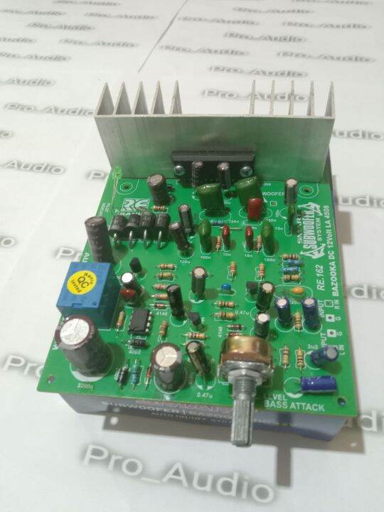 Kit Aktif Power Subwoofer Mobil 12V DC BAZOOKA Lazada Indonesia