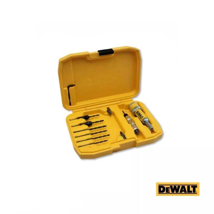 dewalt-ชุดดอกไขควงและดอกสว่านเจาะนำ-12-ชิ้น-รุ่น-dw2735