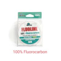 Fluorocarbon100% /สายช็อคลีด/สายหน้า/สายช็อคลีดตีเหยื่อปลอม/สายช็อคลีดตกปลาช่อน/สายช็อคลีดตกปลาชะโด/สายหน้าหน้าตีเหยื่อปลอม