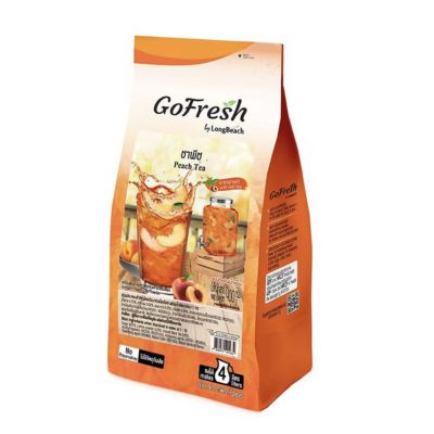 Gofresh โกเฟรช ชาพีช ชนิดผง 400 กรัม ชา