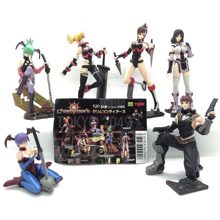 กาชาปอง Super Real Figure Sr Series Capcom Crimson Tears Tokyo 2049 Gashapon Set Of 6 By Yujin