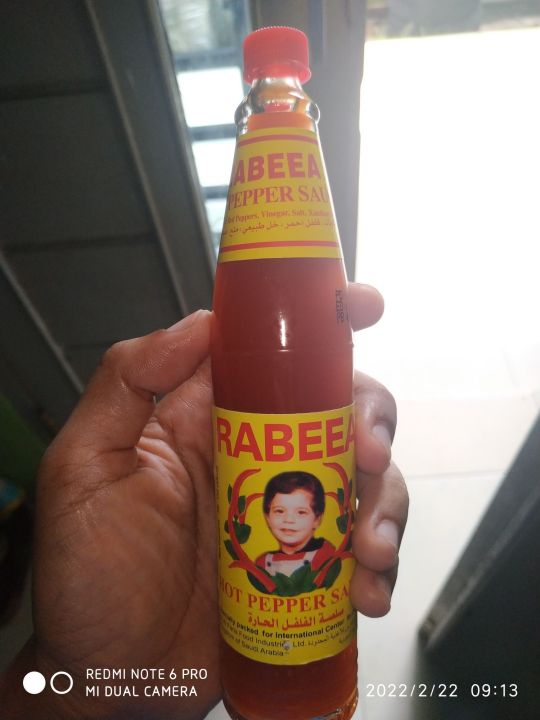 Rabeea Al Qaem Hot Pepper Sauce 88ml Lazada Indonesia 3908