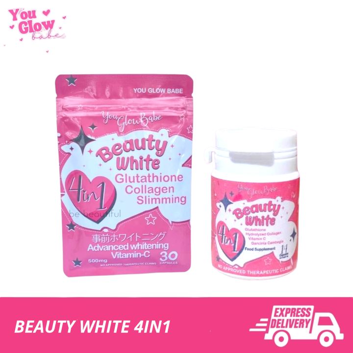 You Glow Babe Beauty White 4in1 Glutathione Collagen Slimming Lazada Ph