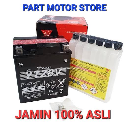 AKI MOTOR R25, ACCU CBR 250, KLX 150, AKI CRF 150, D-Tracker YTZ8V