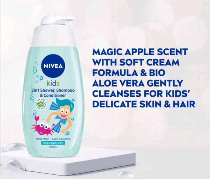 NIVEA Kids Magic Apple Shower and Shampoo Reviews