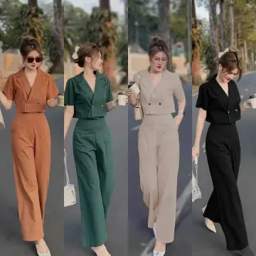 Ready Stock fashion suit women's spring 2022 new Korean Solid