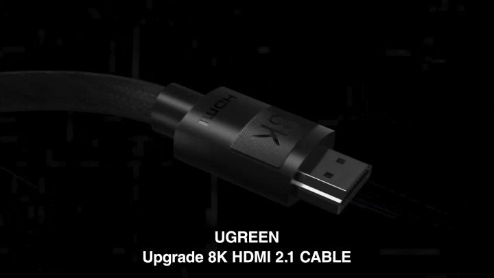 UGREEN HDMI 2.1 Cable 48Gbps Ultra High Speed 8K HDMI Cable 4K/120Hz  Dynamic HDR Dolby