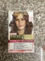 [1กล่อง] L’oreal Paris EXCELLENCE ลอรีอัล เอกซ์เซลเล้นซ์ เวลเวท 6.45 Light Auburn (สีบลอนด์เข้มประกายทองแดงเหลือบมะฮอกกานี) ครีมย้อมผม ผลิตภัณฑ์เปลี่ยนสีผม