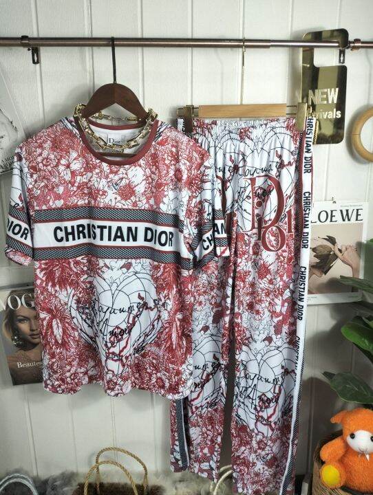 งานใหม่ปังมากแม่-เสื้อผ้า-ชุดเซ็ต-2ชิ้นเสื้อ-กางเกง-ผ้าเด้งพิมพ์ลาย-ใส่สบายไม่ร้อนยืดได้เยอะ-สินค้าถ่ายงานจริง-ตรงปกแน่นอน-สินค้าพร้อมส่ง-รหัส-c055