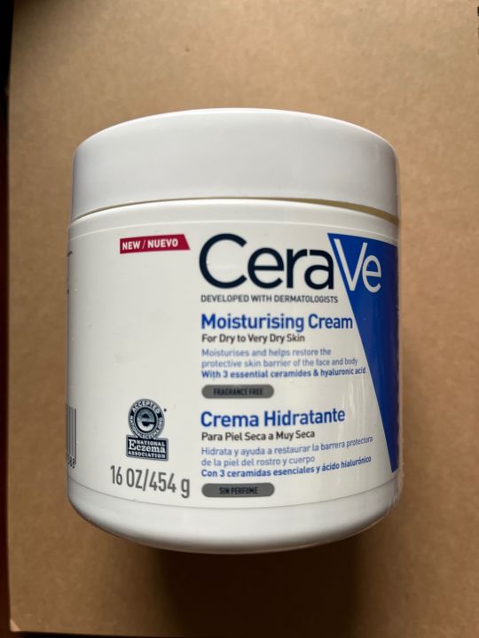Cerave moisturising cream 454g exp.02/26