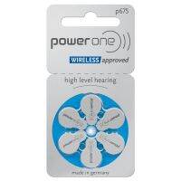 [แท้ 100%]? ถ่านเครื่องช่วยฟังเบอร์ 675 ยี่ห้อ Power One