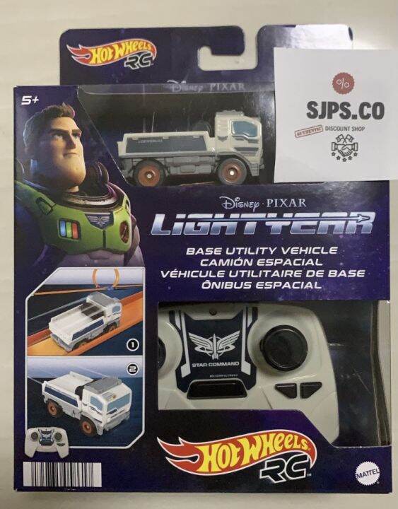 Hot Wheels RC Disney Pixar Lightyear Buzz’s Truck, 164 Scale Remote