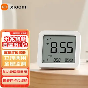 Xiaomi Mi Original Multifunctional Digital Clock Electronic-INK Screen  Temperature Humidity Sensor BT Wireles Thermometer Moisture Smart Linkage  Mi