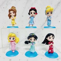 โมเดล เจ้าหญิงดีสนีย์ Disney Princess ชุดตรุษจีน ขนาด 9 ซม. น่ารัก ราคาถูก พร้อมส่ง เก็บปลายทางได้