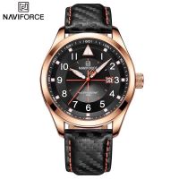 NAVIFORCE NF8023Mนาฬิกาข้อมือชาย เครื่องญี่ปุ่น เรือนสแตนเลส3ไมครอน Quartz Analog กันน้ำ ฟังชั่นครบ พร้อมกล่อง