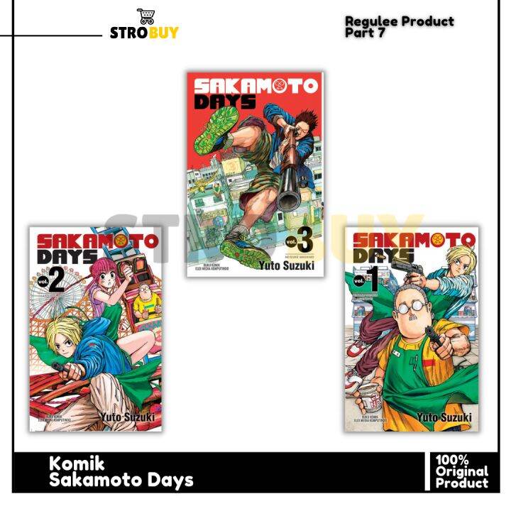 Komik Sakamoto Days Volume 1 2 3 | Lazada Indonesia