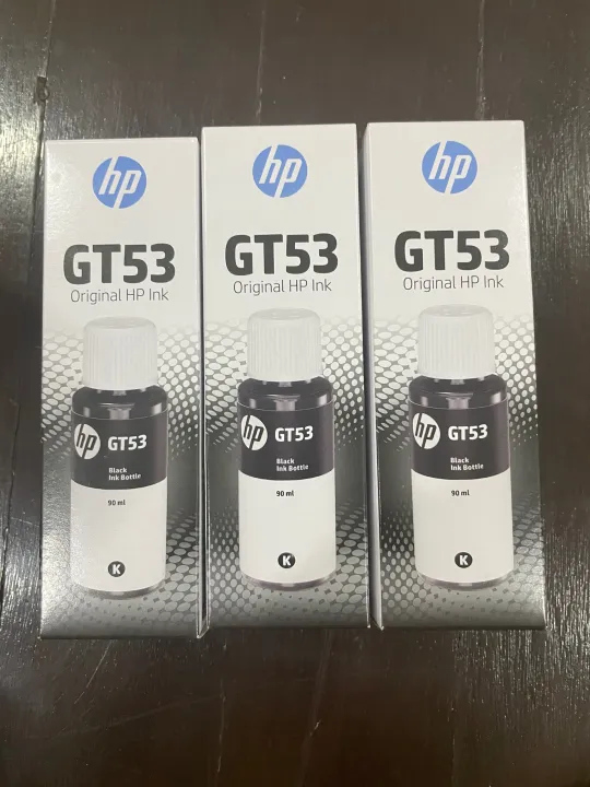 Original HP GT53 Black Ink Bottle 90ml Lazada PH