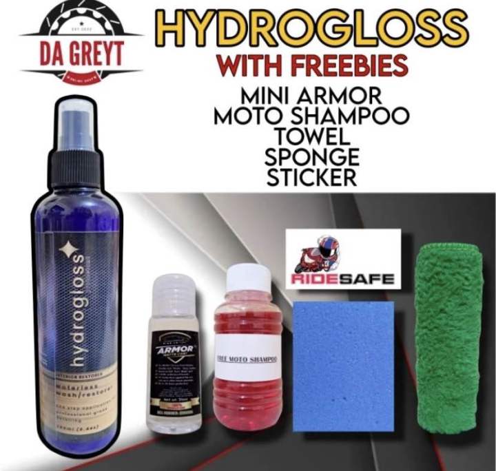 Original NDPA Hydrogloss Wax 250ml with 5 FREEBIES for Matte and Glossy ...