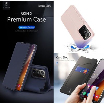 ✨พร้​อมส่งใน🇹🇭✨เคสฝาพับ​Dux Ducis Skin X Series Flip Cover For Galaxy Note 20 Ultra / Note20Ultra