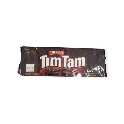 Arnotts Tim Tam Dark Chocolate Biscuit บิสกิต เคลือบ ดาร์กช็อกโกแลต  200g