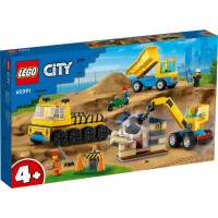 LEGO City 60391 Construction Trucks and Wrecking Ball Crane by Bricks_Kp