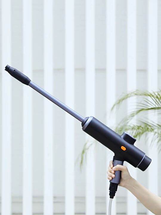 Baseus Dual Power Portable Electric Car Wash Spray Nozzle（set）Black