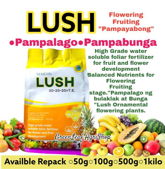 Lush Pampalago Pampabulaklak Pampabunga Water Soluble Foliar Spray