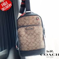 กระเป๋าคาดอกใบใหญ่ Coach Graham Pack In Colorblock Signature Canvas C8356
ออก Shop USA รับประกันของแท้ 100%