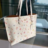 กระเป๋าโคช MOLLIE TOTE( C8612)กระเป๋าสะพายไหล่ โคช ✅?% (ภาพถ่ายจากสินค้าจริง)