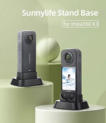Sunnylife Insta360 ONE X3 Stand Base Desktop Stabilizer Supporting Holder Sports Camera Accessories for Insta360 X3