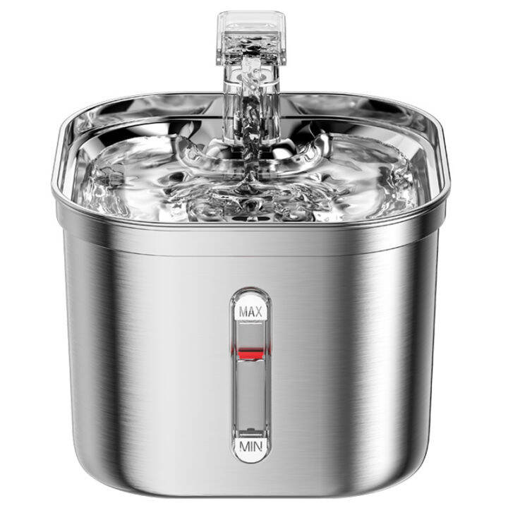 Stainless Steel Pet Fountain WF120 Intelligent Sensor Cat and Dog Water