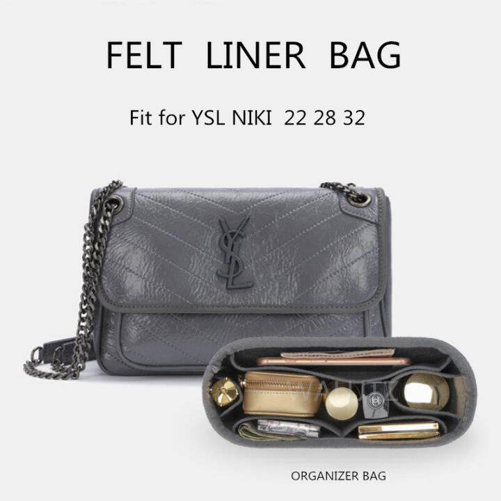 bag organizer fit for YSL NIKI Messager insert in bag organiser inner
