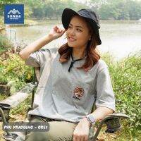 ใหม่! Sunda Outdoor เสื้อยืดมีกระเป๋าปักลาย Thailand Nature - ภูกระดึง