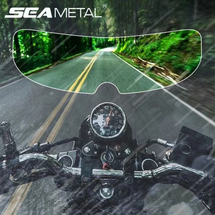 【COD】1pcs Motorcycle Anti Rain Anti Fog Film for Helmet Visor