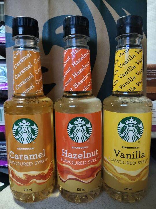 hazelnut coffee syrup starbucks