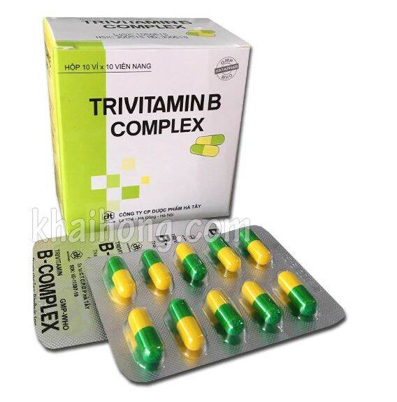 Viên Uống Trivitamin B-Complex Hộp 100 Viên | Lazada.vn