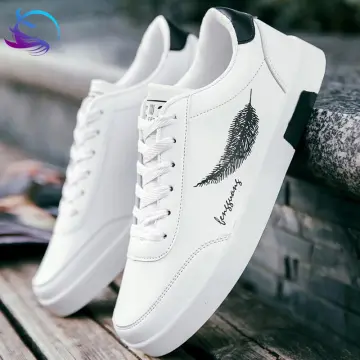 White leather sale casual sneakers