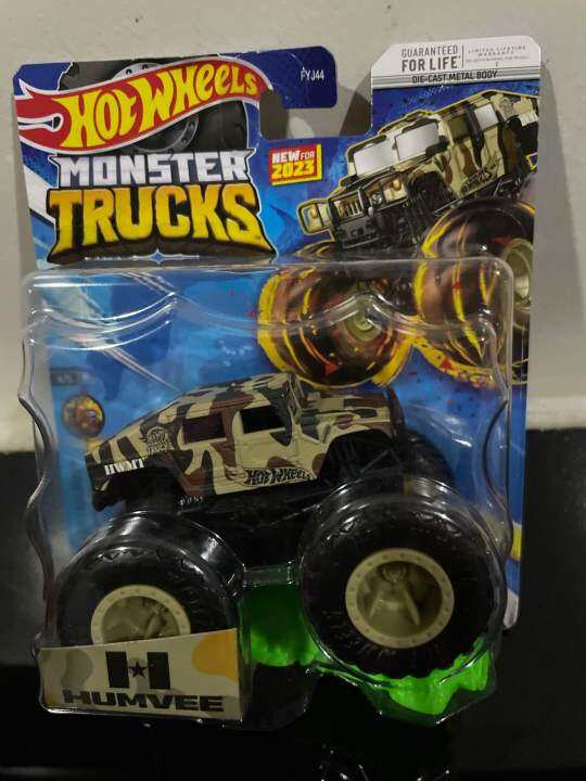 Hot Wheels Monster Truck 1:64 scale Humvee | Lazada PH