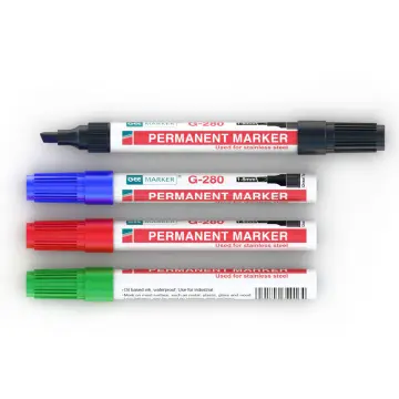 Geemarker Brown Permanent Marker, Oily Marking Pen Coloring Pen