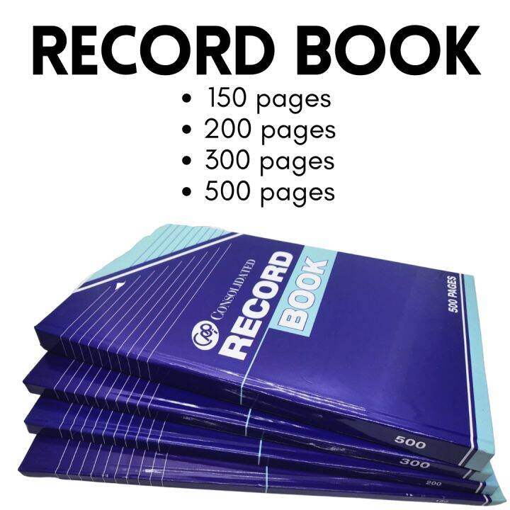 Record Book for your Business 150pages 200pages 300pages 500pages ...