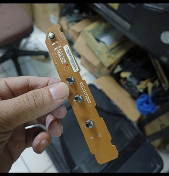 Tombol on off l3110 l3210 Tombol panel printer Epson l3110 l3210 ...