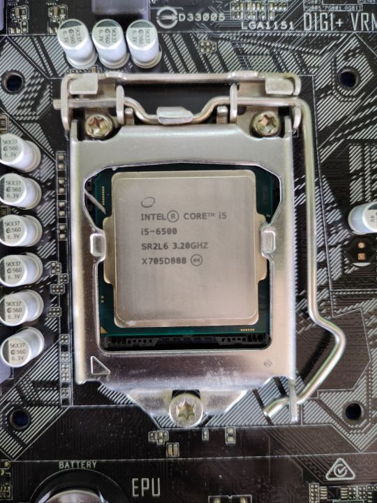 cpu-core-i5-asus-h110m-k-พร้อมพัดลม-และฝาหลังตรงรุ่น