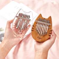 [พร้อมส่ง] Cega Mini Thumb Piano Totoro Cat Kalimba 8 Keys คาลิมบา แมว 8 คีย์