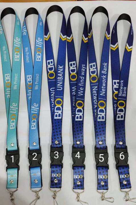 Bdo Id Sling Lanyards   Cod Id Lace With Silicon Case 