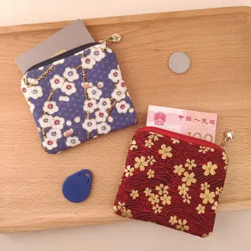 Wallets | Purse Made Of Natural Fabric 1 Piece | Freeup