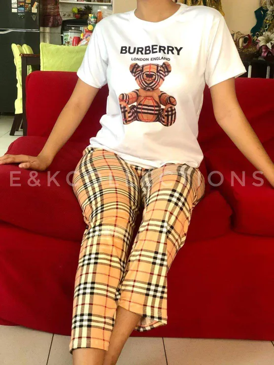 Burberry Pants Pajama Fit to Large | Lazada PH